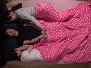 Japanese Threesome Bed Passion Uncensored