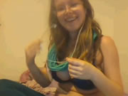 Sexy Austrian Girl Striptease On Webcam