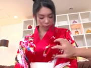 Japanese Kimono Milk Squirting