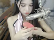 Chinese Little Girl Temptation in Webcam