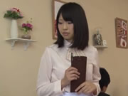 Japanese Teen Restaurant Waitress