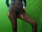 Indian Wife Fucking In Netted Dress
